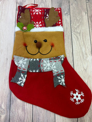 Santa Christmas Sock Stocking