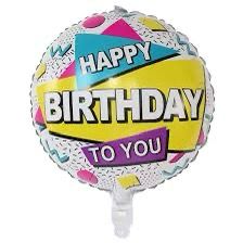 Happy Birthday To You Foil Balloon 18"