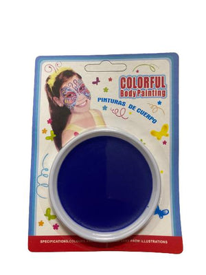 Colourful Body Face Paint Royal Blue