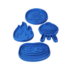 1739 Fathers Day Braai Cookie Cutter Set Medium