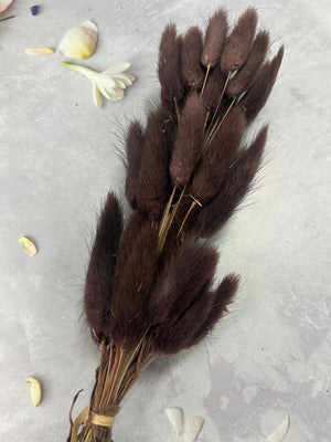 30pc Brown Bunny Tails