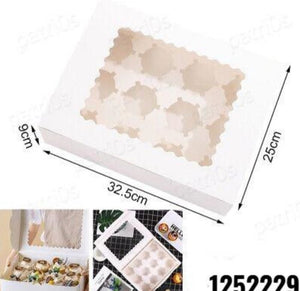 Cupcake Box 12 Cavity