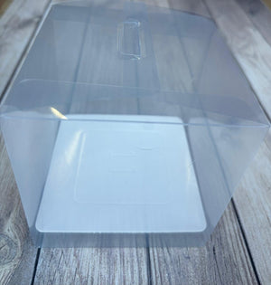 Clear Cake Box 11x11x11cm