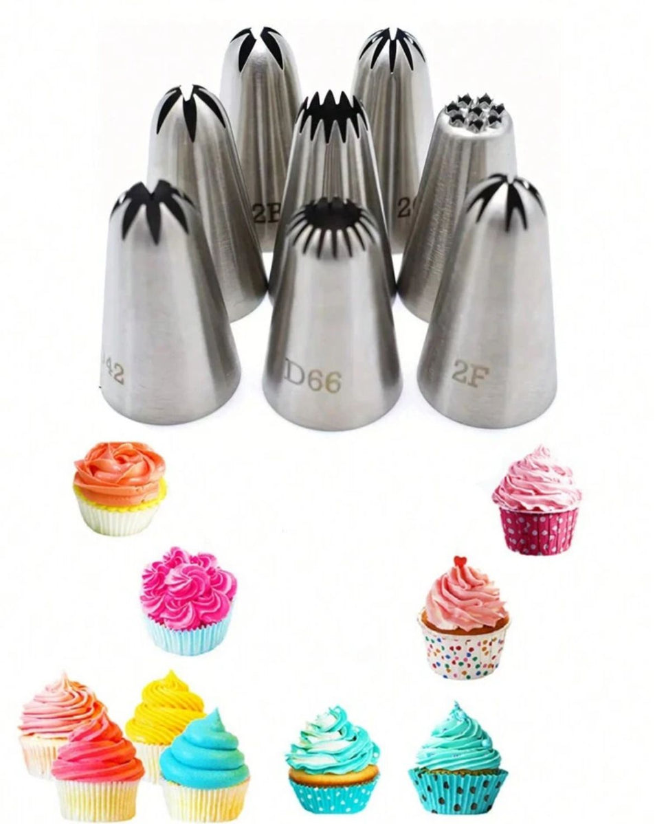 8pc Decorating Nozzle Set – Lamay