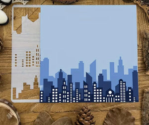 Cake Decorating Stencil Building