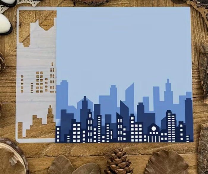 Cake Decorating Stencil Building