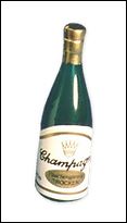 Plastic Champagne Bottle 2 inch