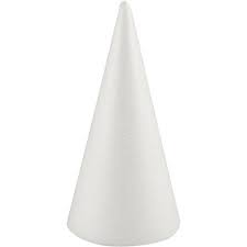 Polystyrene Cone 3pc