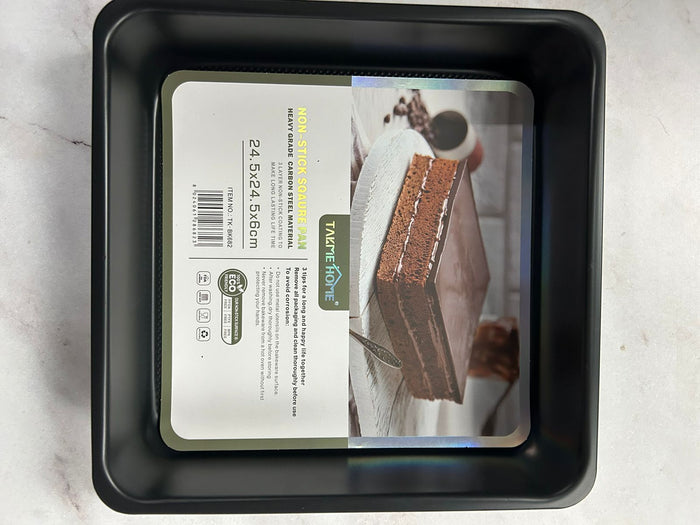 Square Cake Pan 24.5x24.5cm