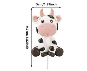 Cow Cake topper Figurine