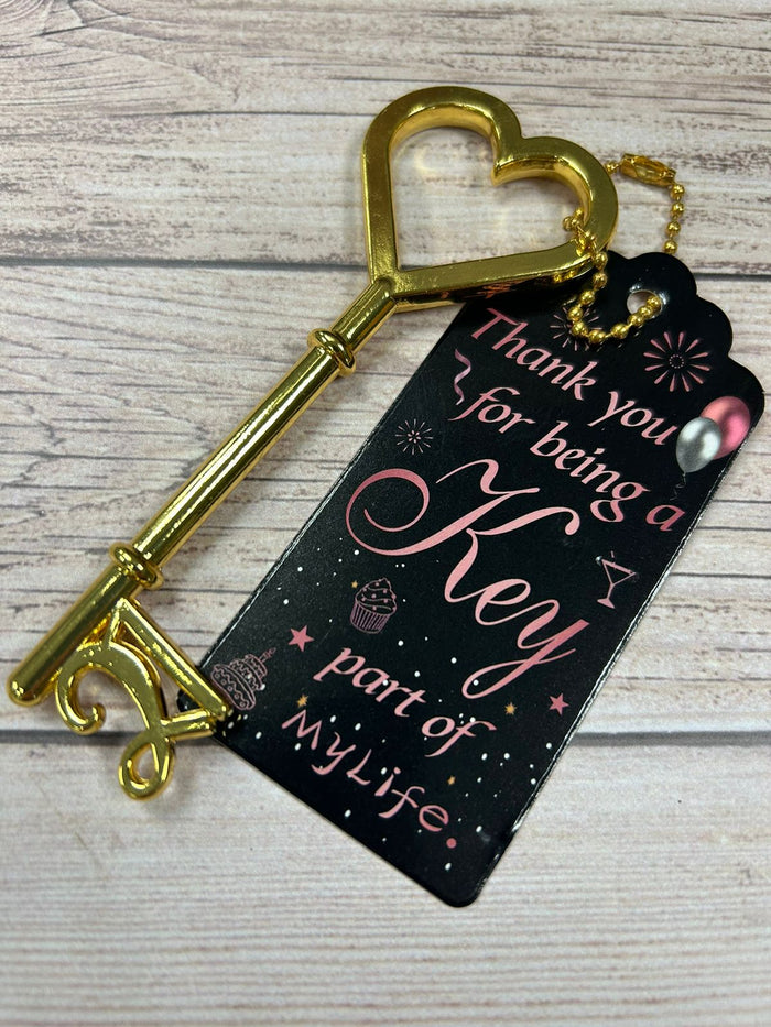 Metal Gold 21st Key 11cm