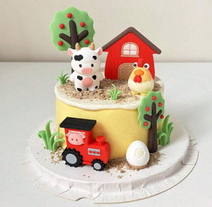 Farm Cake Topper Set