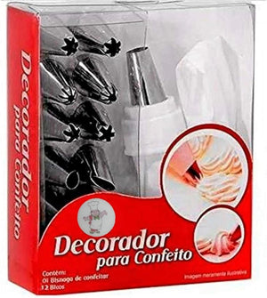 Decorador Decorating Nozzle Set Coupler Piping Bag