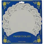 21.5cm Paper doilies 20pc