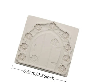 Silicone Mould Floral  Door