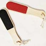 1pc Pedicure Wooden Foot File