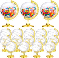 12pc Sweet Container Plastic Globe