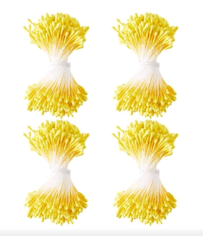 ±400pc Flower Stamens Gold
