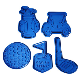 1735 Fathers Day Golf Cookie Cutter Set Medium