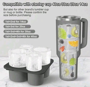 Silicone Mould Ice Tray Tube