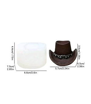 Silicone Mould Cowboy Hat