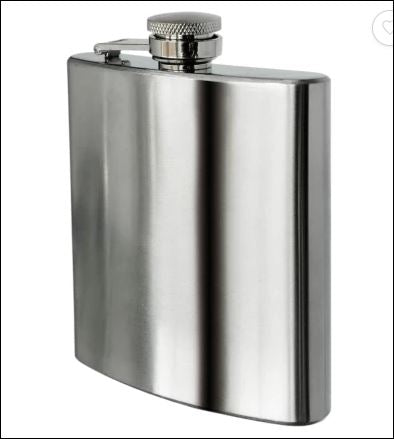 Stainless Steel Hip Flask Medium 177ml