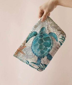 Make up Bag Pouch Turtle