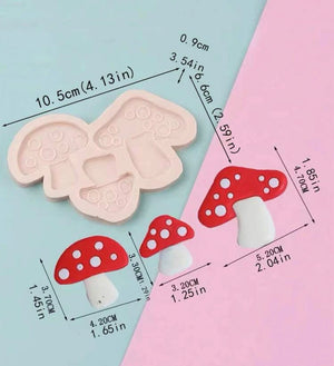 Silicone Mould Mushroom