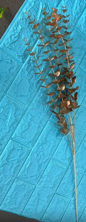 Artificial Eucalyptus Stem Gold