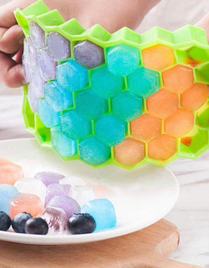 Silicone Honeycomb Ice Cube Tray