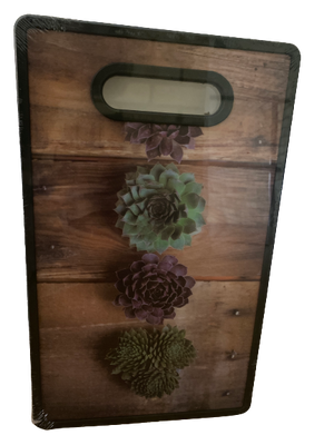 Plastic Cutting Board Succulent