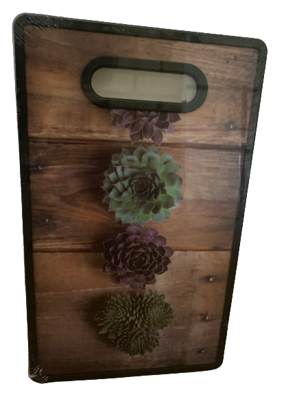 Plastic Cutting Board Succulent