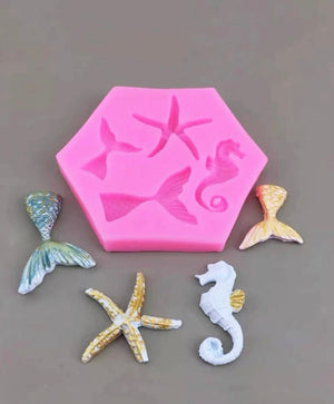 Silicone Mould Under The  Sea