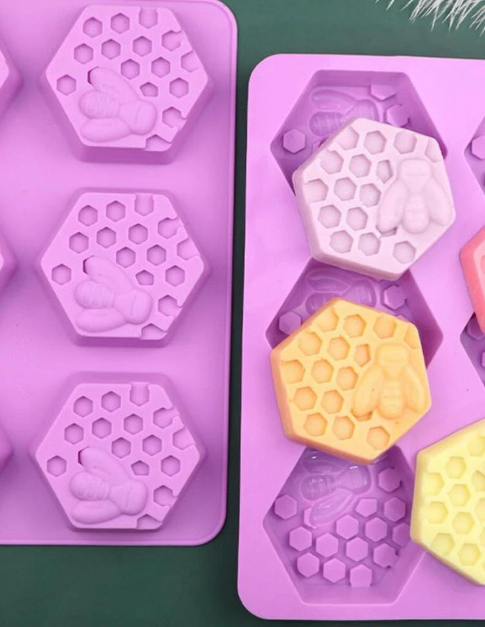 Silicone Mould Soap Honeycomb