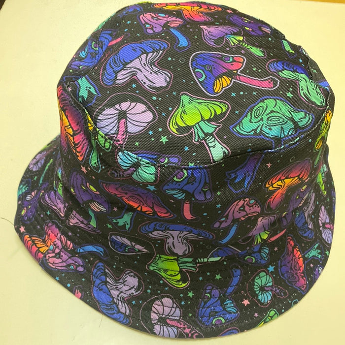 Unisex fun bucket hat mushroom