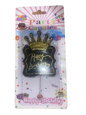 Happy Birthday Candle Crown
