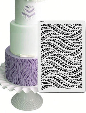 CH288 Cake Decorating Stencil Leaf