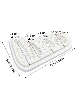 Silicone Mould Various Leaves