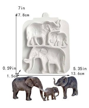 Silicone Mould Elephant