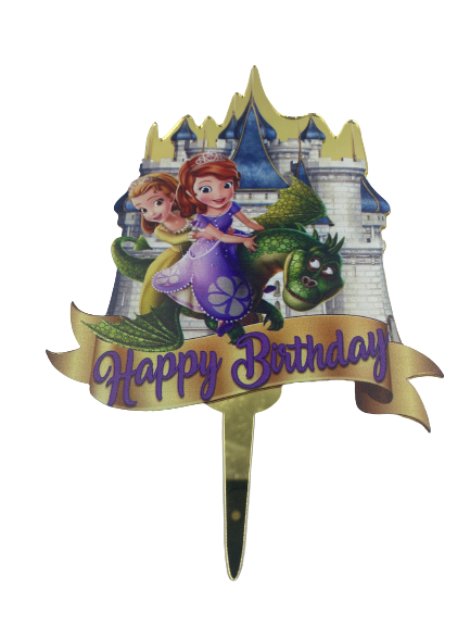 Nr12 Acrylic Cake Topper Frozen – Lamay