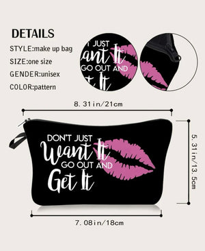 Make up Bag Pouch Lips