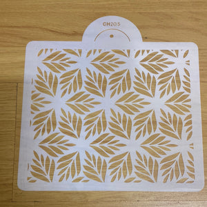 Cake Decorating Stencil CH205 Leaves