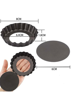 Tart Flan Pan Loose Bottom 8cm