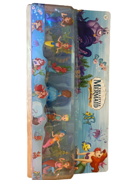 Plastic mermaid figurines sales