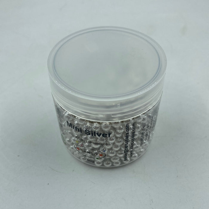 Barco Gourmet Mini Sprinkle Silver 50g