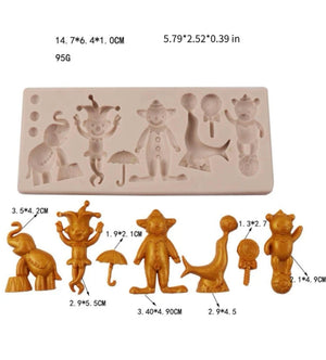 Silicone Mould Circus