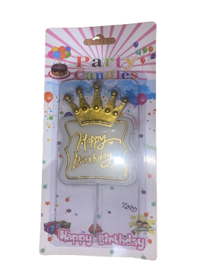 Happy Birthday Candle Crown
