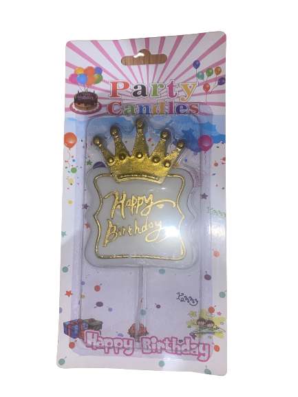 Happy Birthday Candle Crown