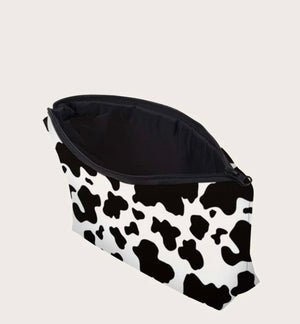 Make up Bag Pouch Cow Print