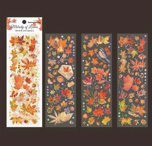 Leaves Pattern Stickers